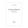 Joseph de Maistre Franc-Maçon. Suivi de Pièces inédites