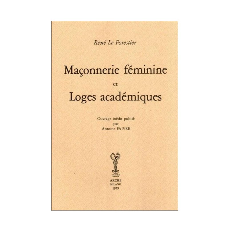 Maçonnerie féminine et Loges académiques