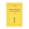 Dictionnaire mytho-hermétique