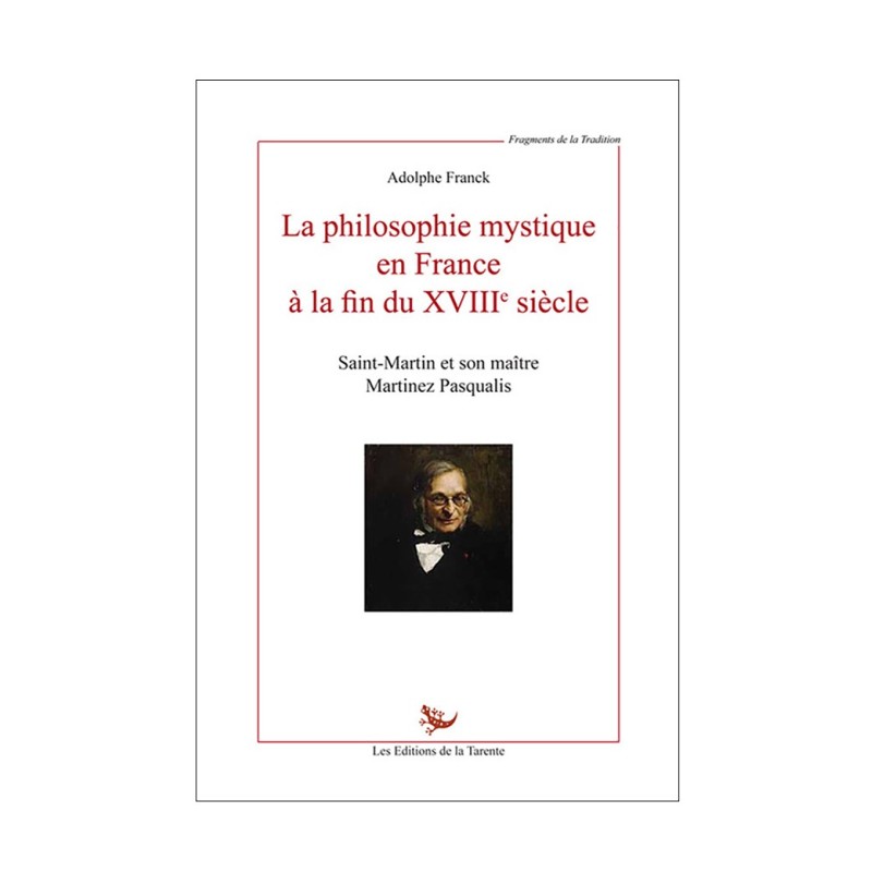 La Philosophie mystique en France à la fin du XVIIIe siècle