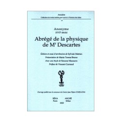 Abrégé de la Physique de Mr. Descartes