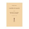 Castes et Races. suivi de  : Principes et critères de l’art universe